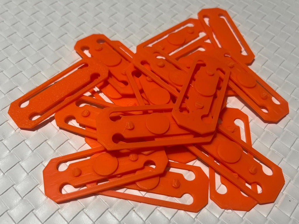 Track Joiner Connectors – 1:64 Scale 3D-Printed Track Connectors Compatible with Hot Wheels® & Matchbox® (Bulk Packs)