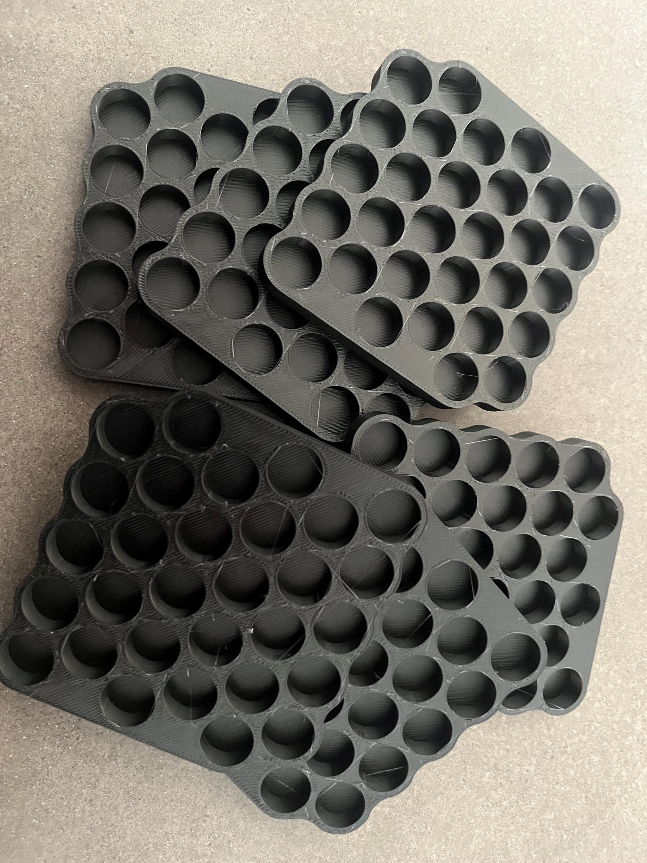 Ohuhu 168 Marker Case Insert – 3D Printed Organizer with Optional Clip-On Lids – Keeps Markers Neat & Secure