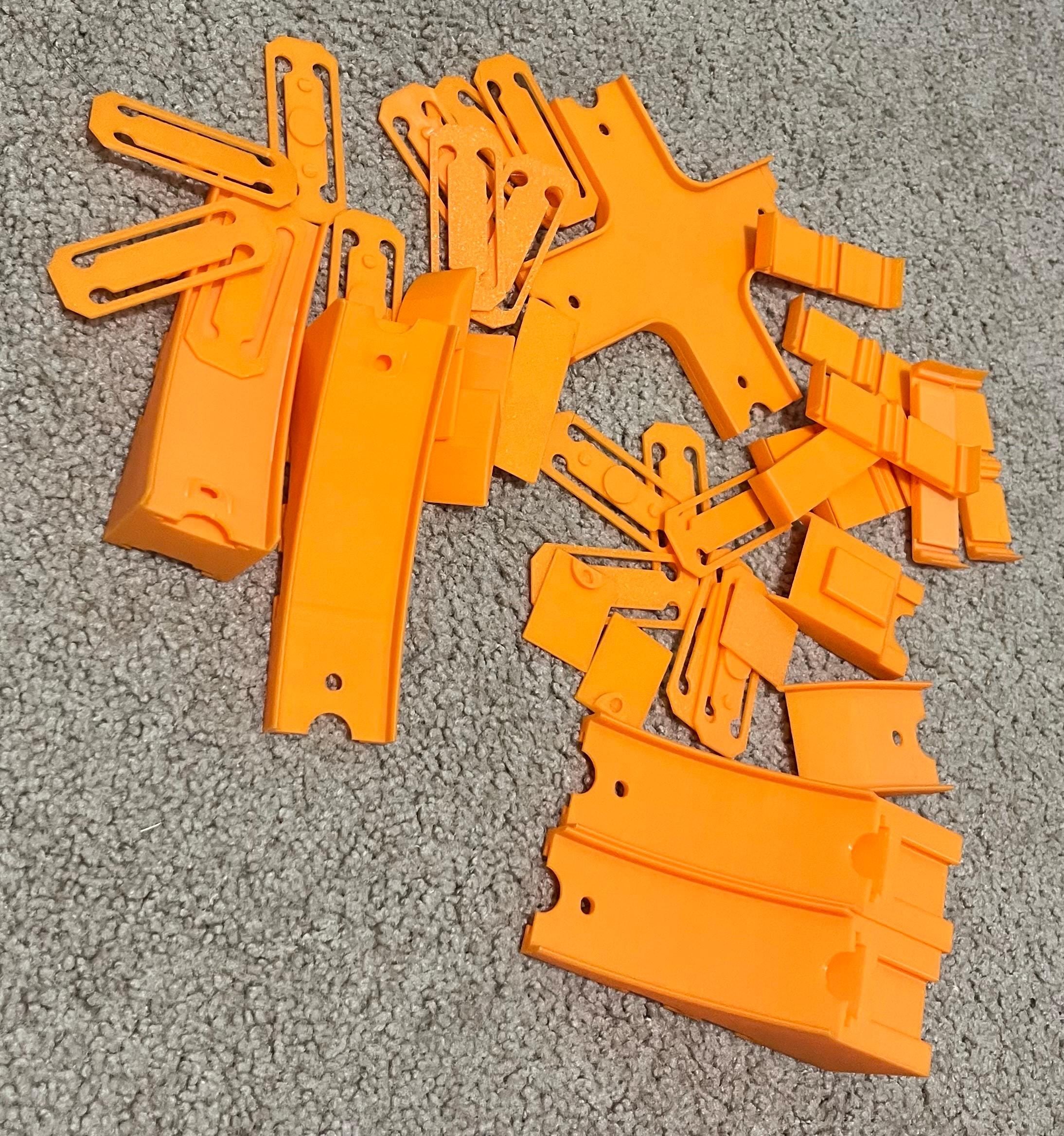 Starter Stunt Kit – Modular Track Jump, Bridge, X-Track & Multi-Lane Connectors (1:64 Scale)