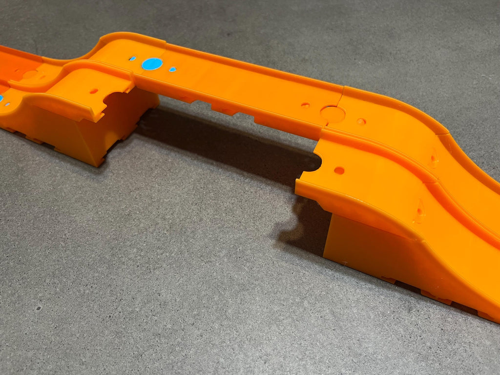 Modular Bridge Track Extension – Expandable Jump & Stunt Piece Compatible with Hot Wheels®, Matchbox®, & Monster Trucks
