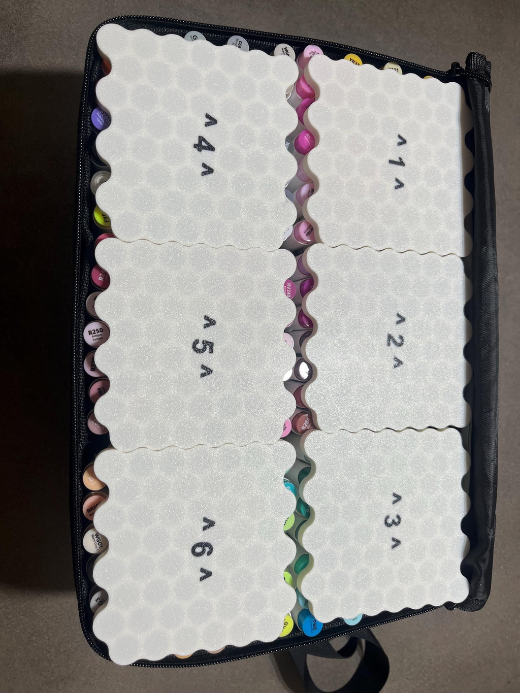 Ohuhu 320 Marker Case Insert – 3D Printed Organizer for Alcohol Markers