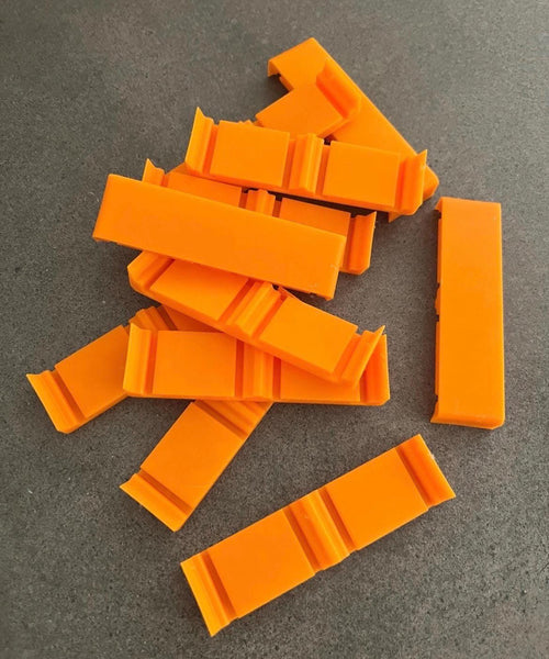 Double Track Lane Connectors – 1:64 Scale Side-by-Side Track Joiners Compatible with Hot Wheels® & Matchbox®